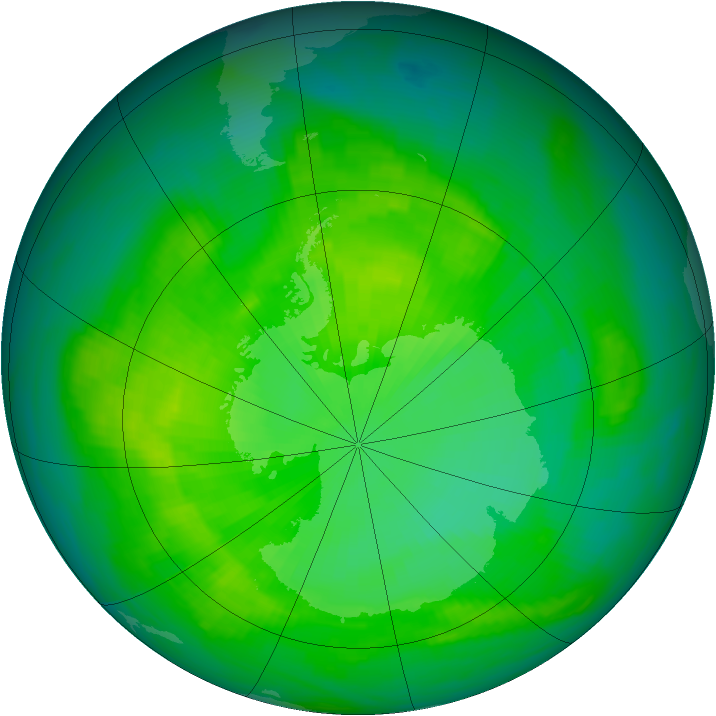 Ozone Map 1988-11-20